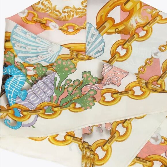 Kurt Geiger London Large Square Scarf - Picture 5 of 8